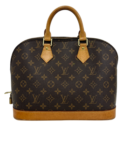 Alma MM, 720&euro;, Bolso, Marrón, Canvas - General, Vista frontal
